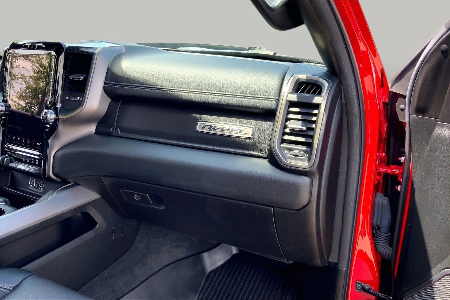Used 2020 Flame Red Clearcoat Ram Rebel image 18