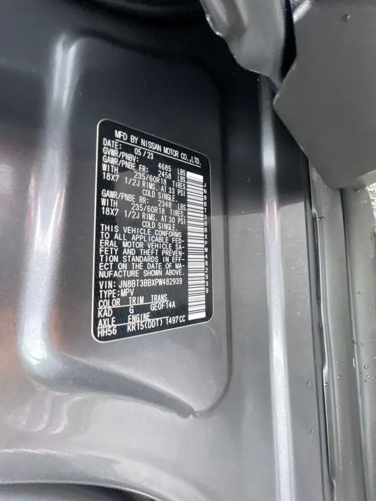 Certified Used 2023 Gray Nissan SV image 30