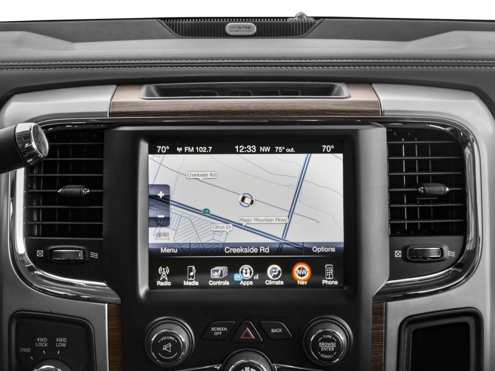 Used 2016 Granite Crystal Metallic Clearcoat Ram Laramie image 11