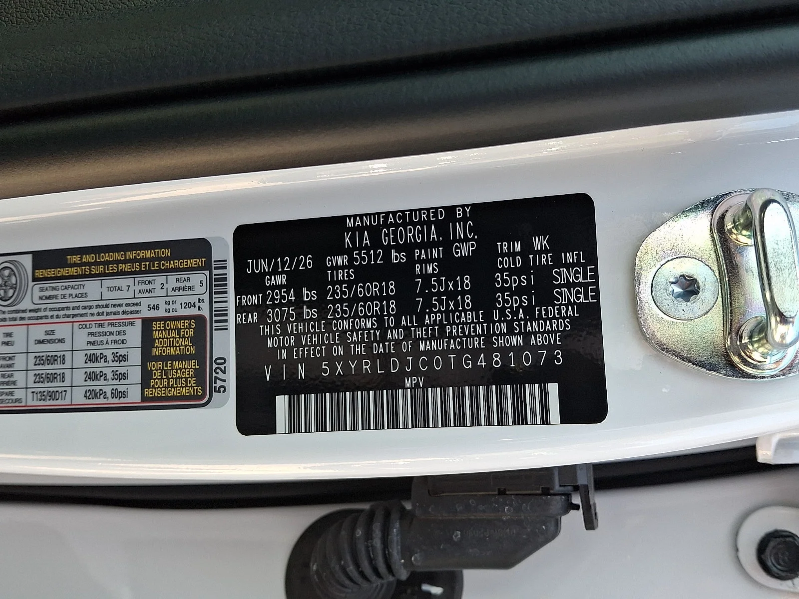 New 2026 White Kia S image 19