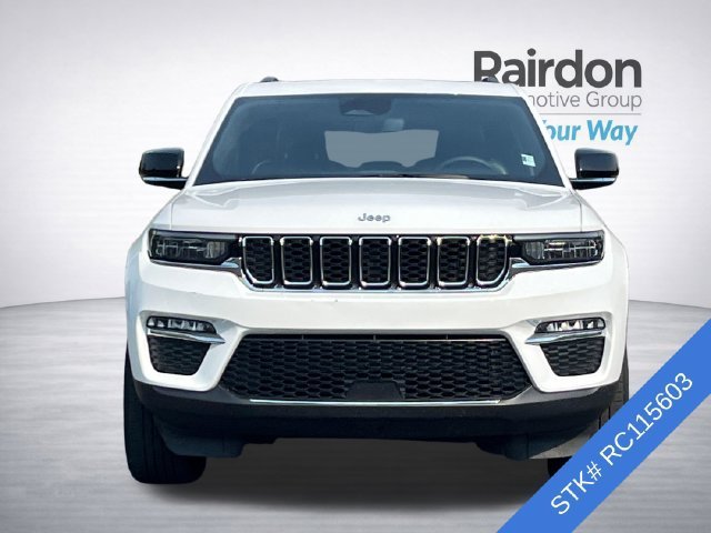 Used 2024 Bright White Clearcoat Jeep 4xe image 3
