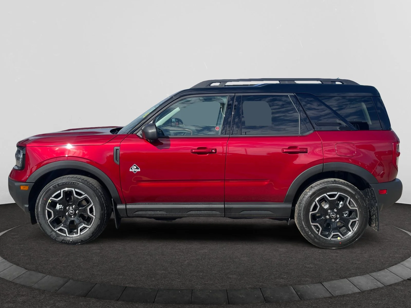 New 2026 Ruby Red Metallic Tinted Clearcoat Ford Outer Banks image 2