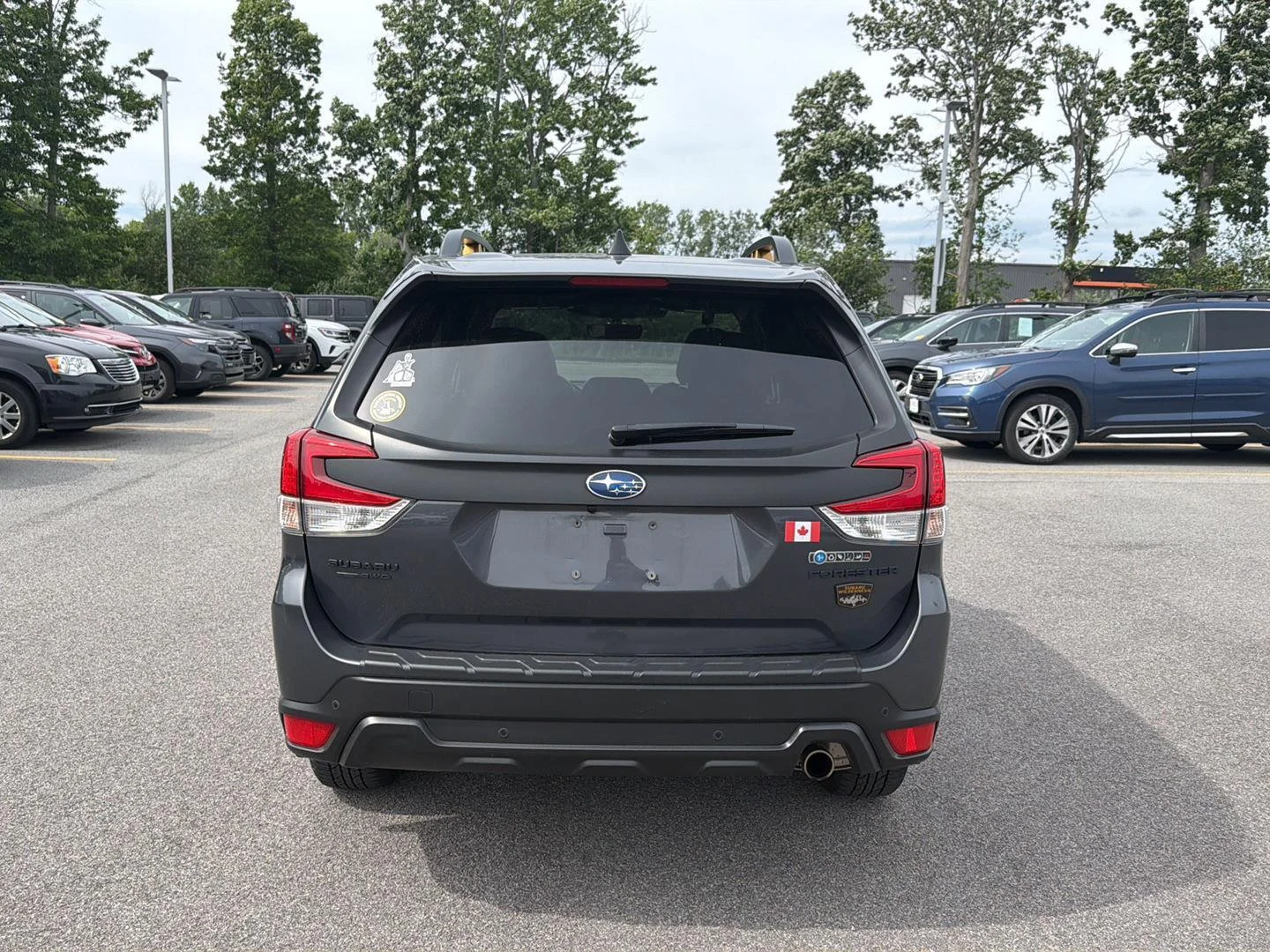 Used 2024 Magnetite Gray Metallic Subaru Wilderness image 5