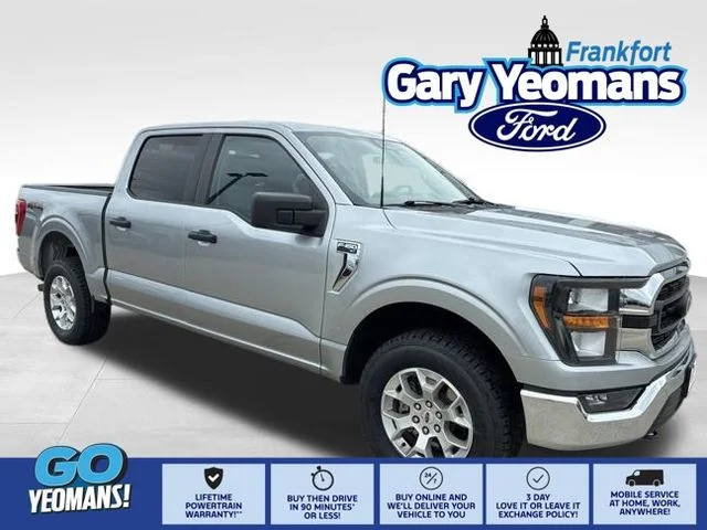 Certified Used 2023 Iconic Silver Metallic Ford XLT image 1