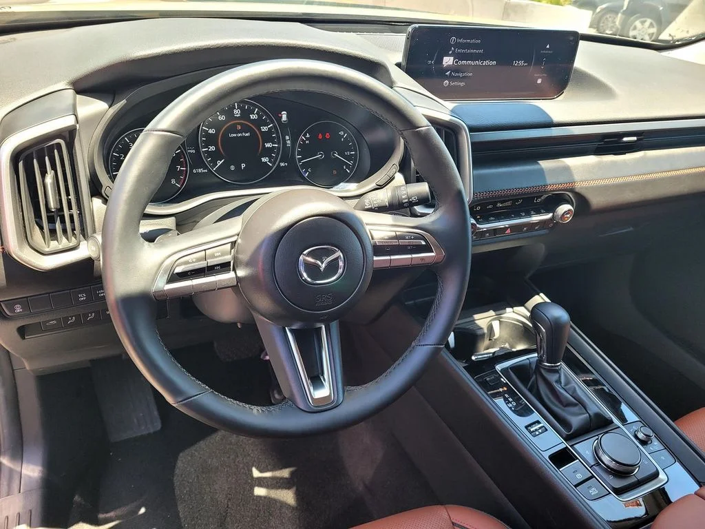 Certified Used 2025 Sand Metallic Mazda 2.5 Turbo Meridian Edition image 9