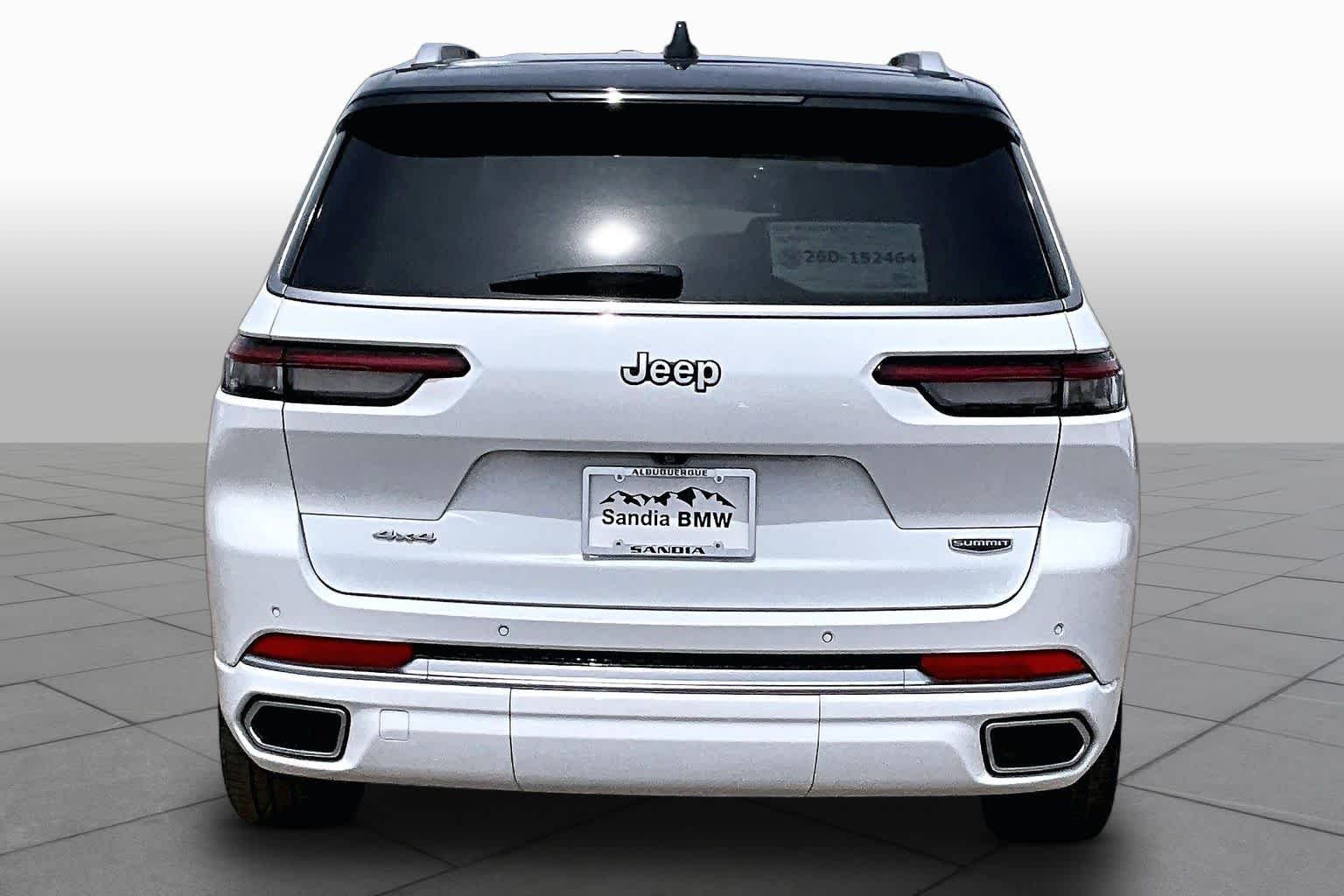 Used 2023 Bright White Clearcoat Jeep Summit image 4