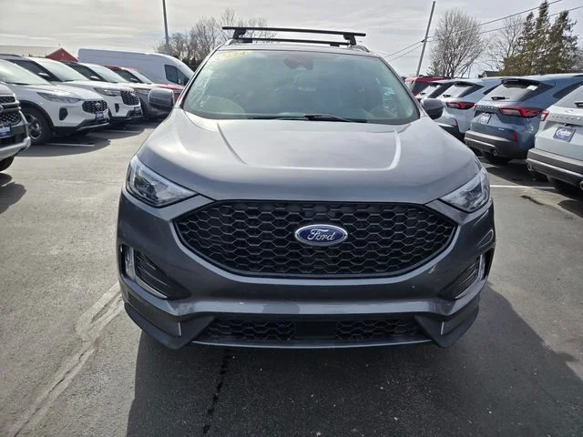 Used 2024 Carbonized Gray Metallic Ford ST Line image 2