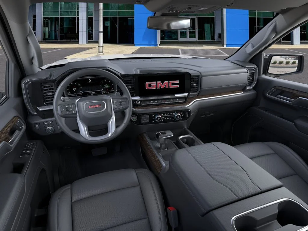 New 2026 Glacier White Tricoat GMC SLT image 15