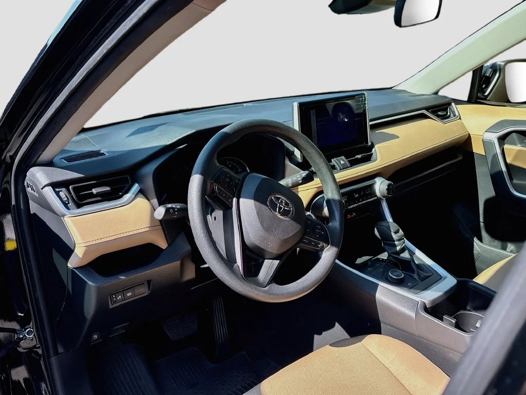Used 2025 Midnight Black Metallic Toyota LE image 6