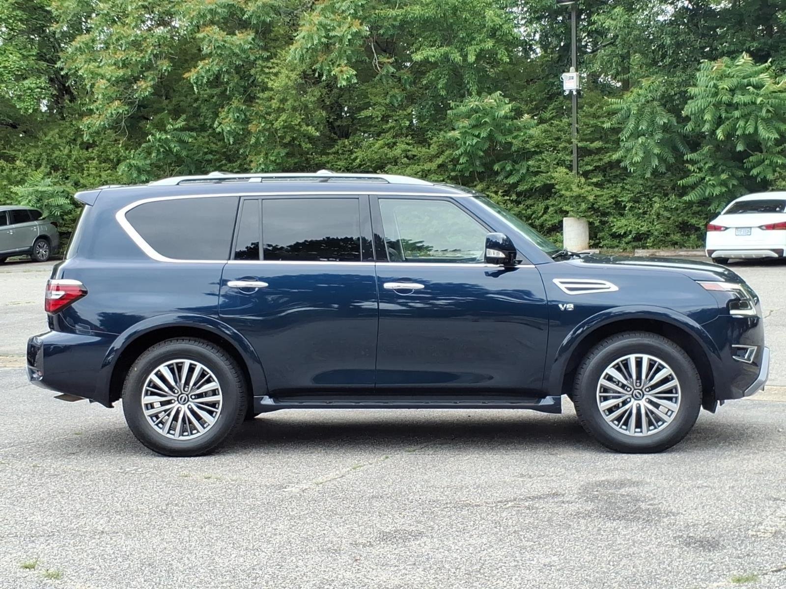 Used 2022 Hermosa Blue Pearl Nissan SL image 6