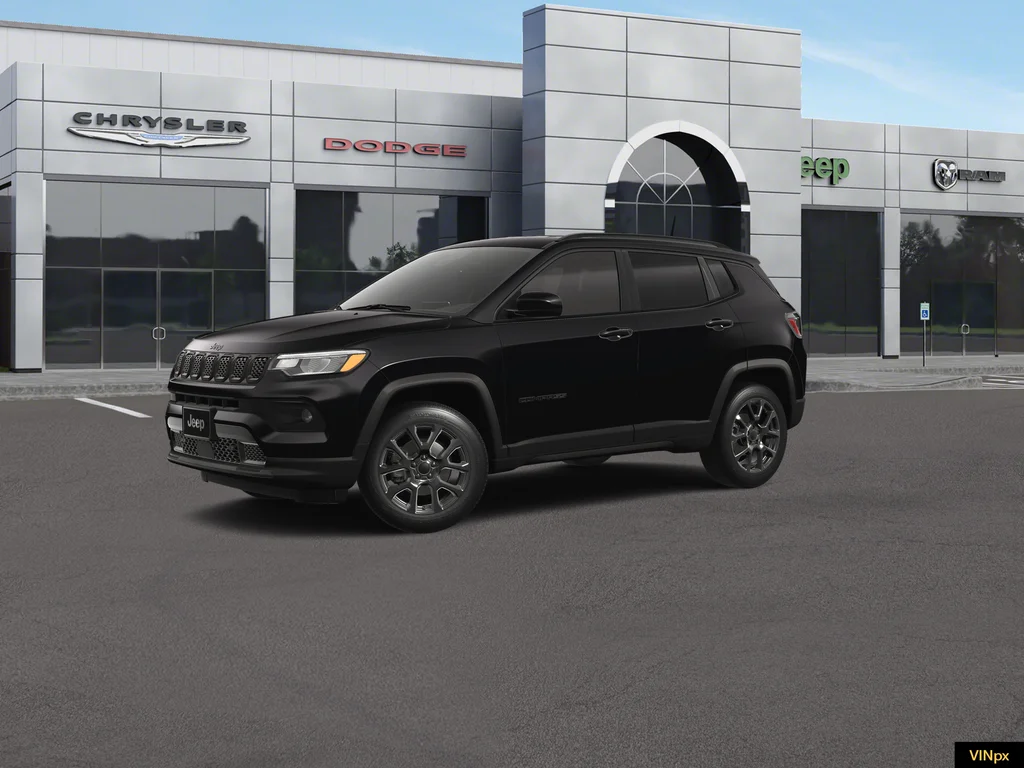 New 2026 Diamond Black Crystal Pearl-Coat Exterior Paint Jeep Latitude image 2