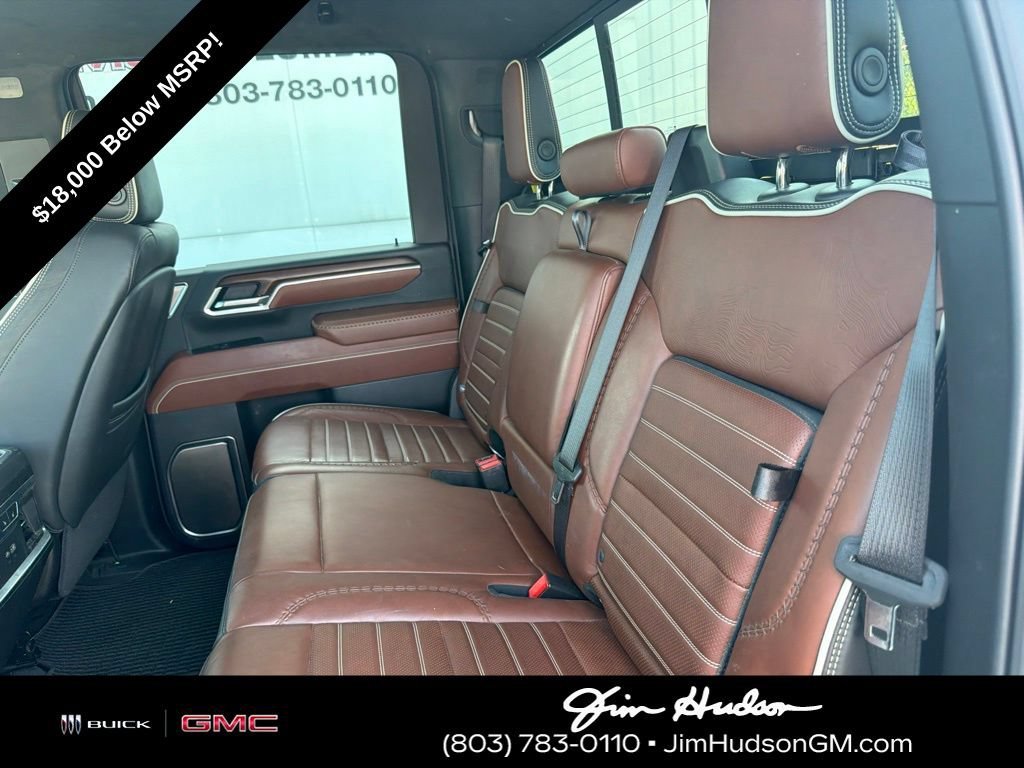 Used 2025 White Frost Tricoat GMC Denali Ultimate DRW image 12