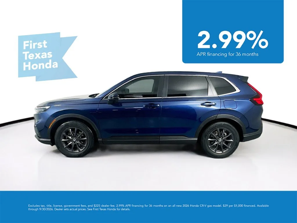 New 2027 Canyon River Blue Metallic Honda EX-L image 4
