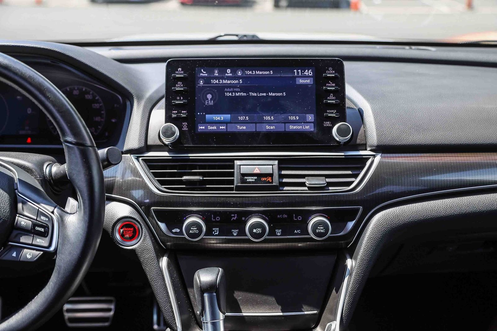 Used 2022 Platinum White Pearl Honda Sport image 14