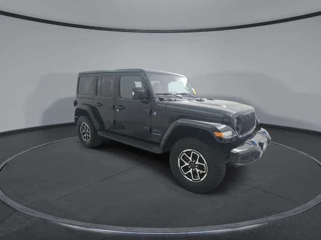 Used 2024 Black Clearcoat Jeep High Altitude 4xe image 2