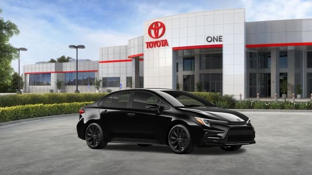 New 2026 Midnight Black Metallic Toyota  SE image 17