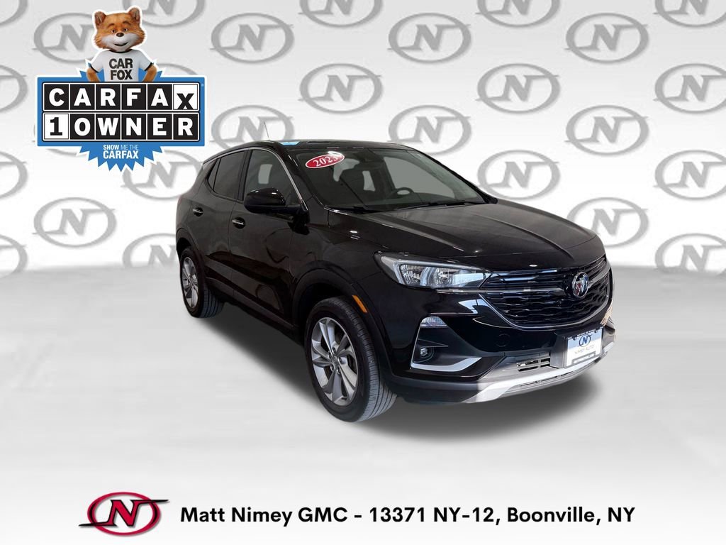 Used 2023 Ebony Twilight Metallic Buick Preferred image 4