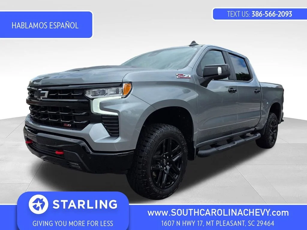 Used 2025 Sterling Gray Metallic Chevrolet LT Trail Boss image 1