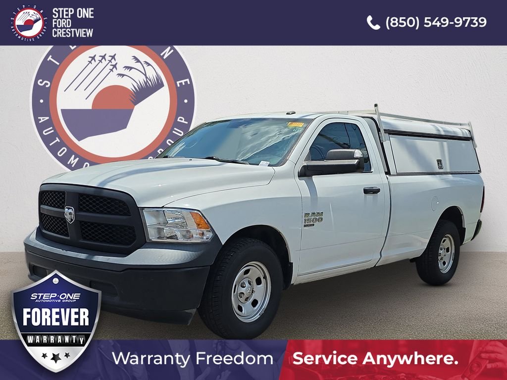 Used 2023 Bright White Clearcoat Ram Tradesman image 1