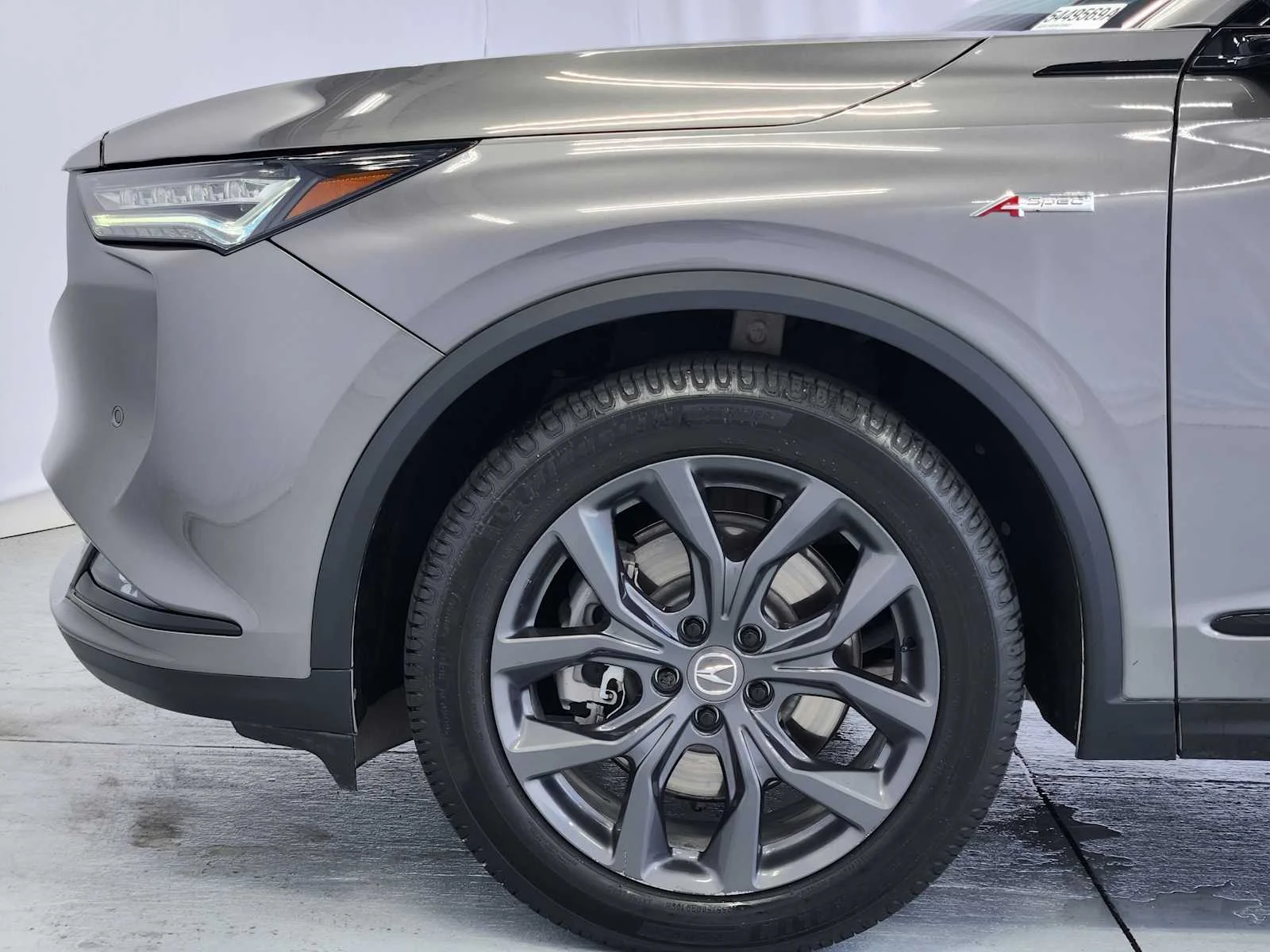 Used 2022 Liquid Carbon Metallic Acura w/A-Spec Package image 8