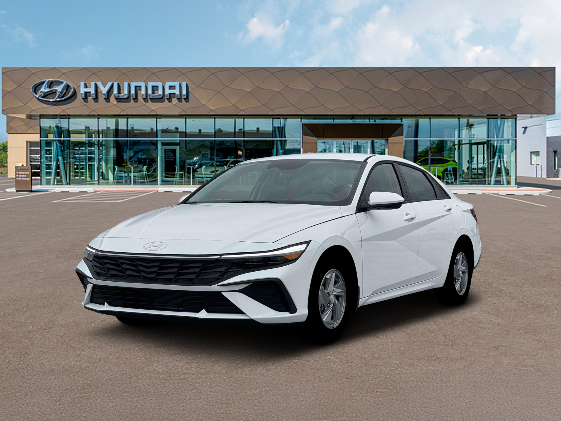 New 2026 White Hyundai SE image 1