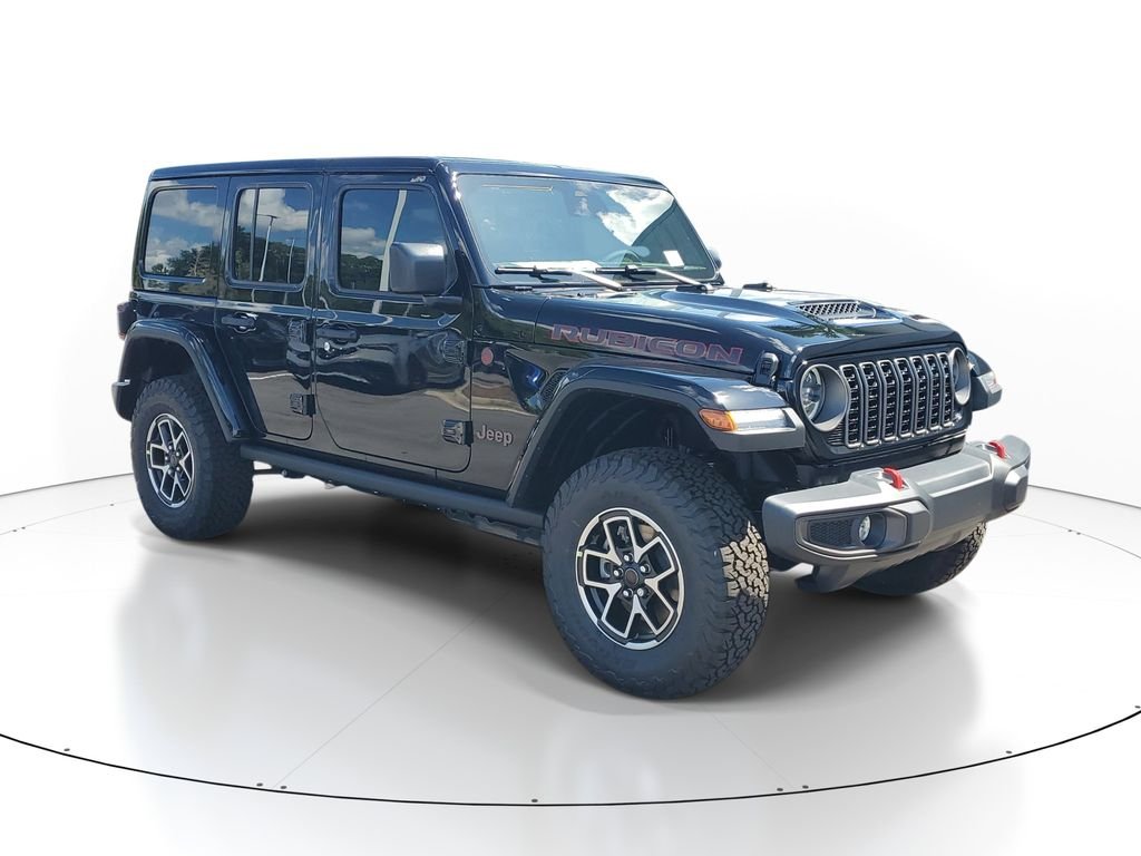 New 2026 Black Clearcoat Jeep Rubicon image 1