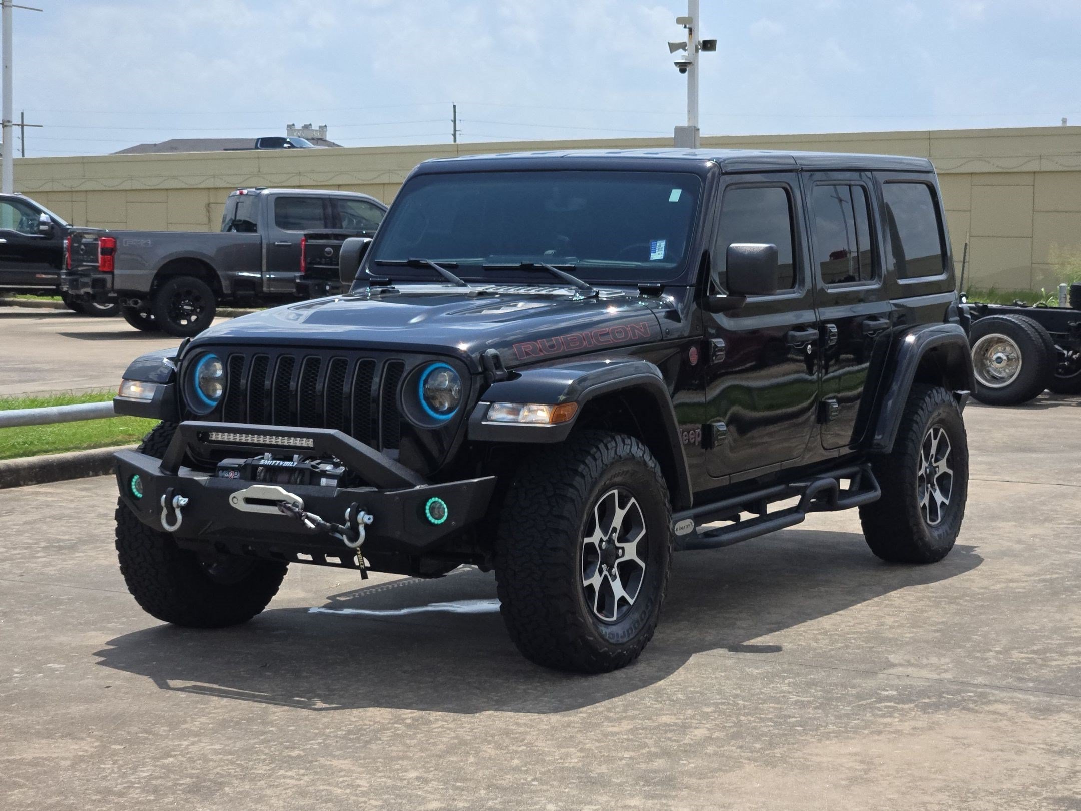 Used 2022 Black Clearcoat Jeep Unlimited Rubicon image 7
