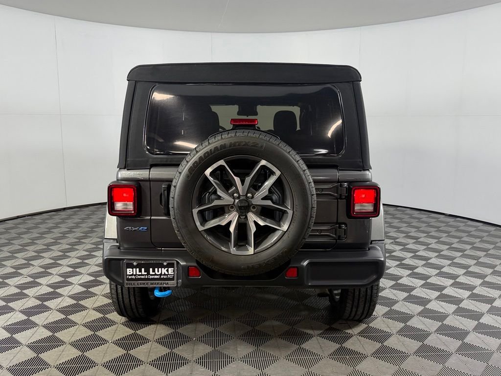 Certified Used 2024 Gray Jeep Sport S 4xe image 9