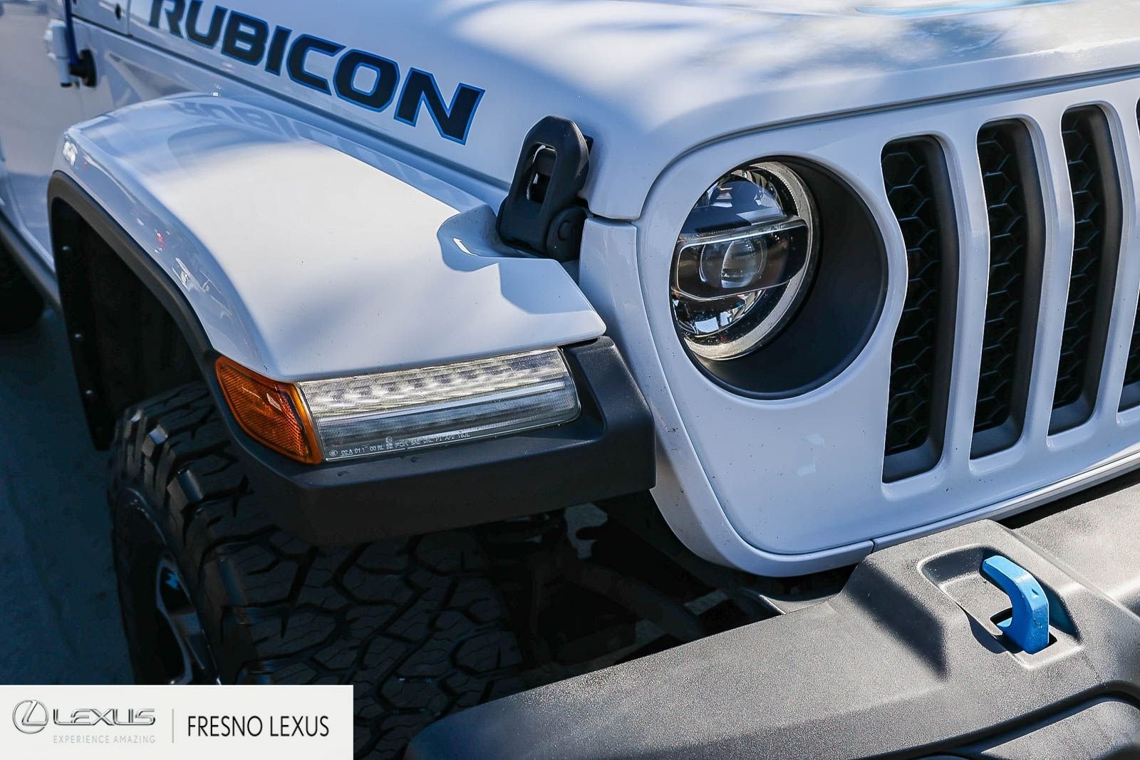 Used 2021 White Jeep Unlimited Rubicon 4xe image 10