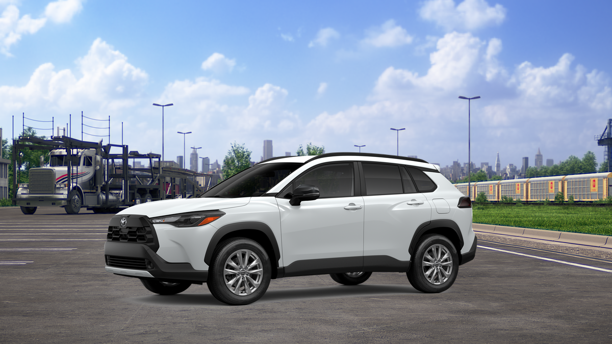 New 2026 Wind Chill Pearl Toyota LE image 3