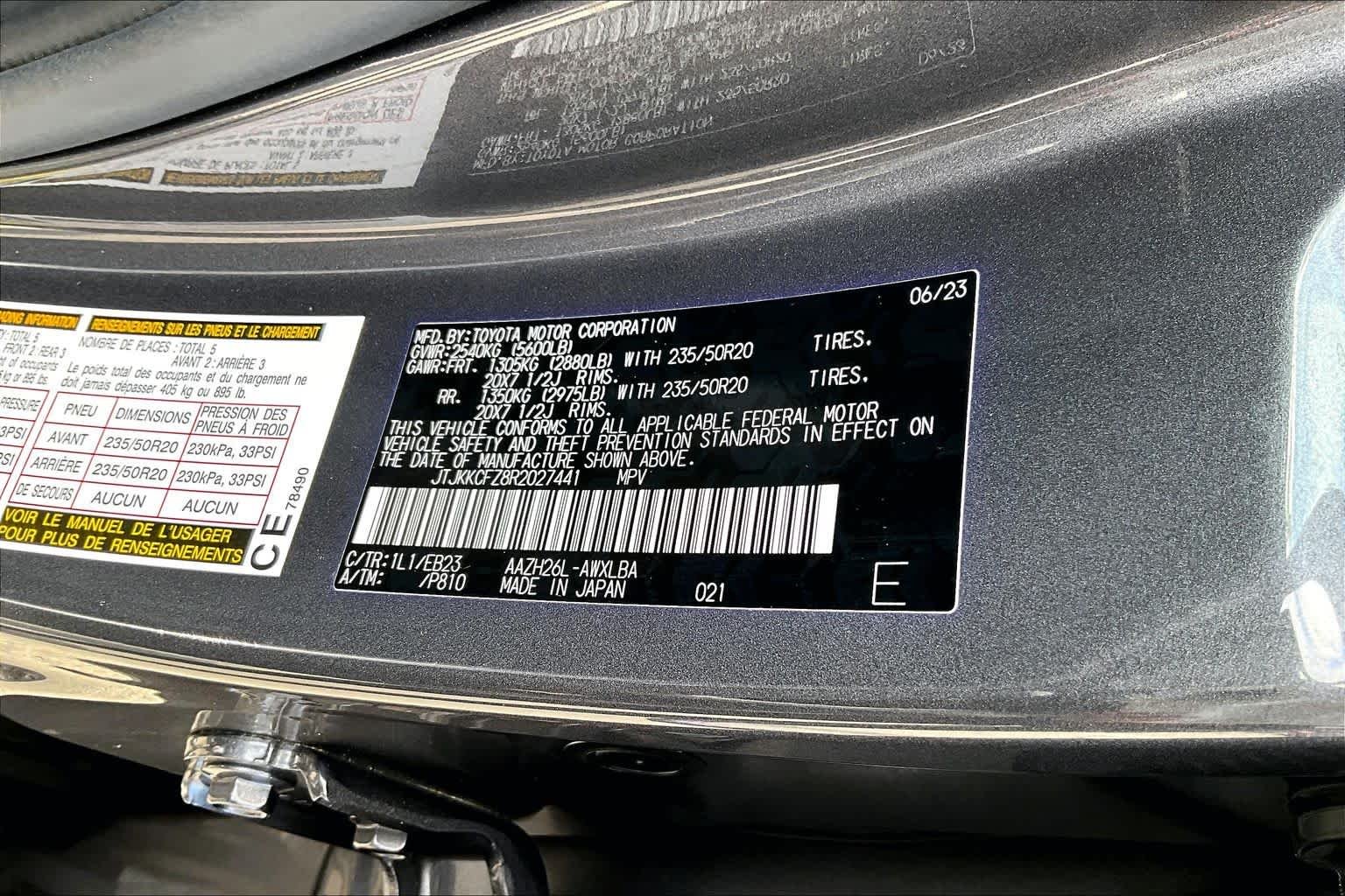 Certified Used 2024 CLOUDBURST GRAY Lexus F SPORT Handling image 35