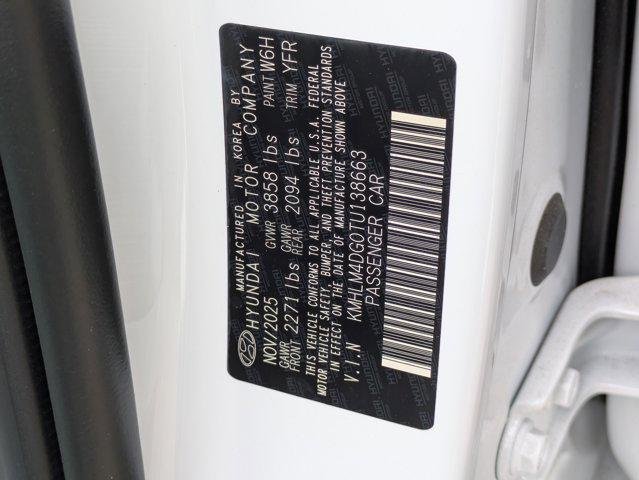 New 2026 Serenity White Hyundai SEL Sport image 29
