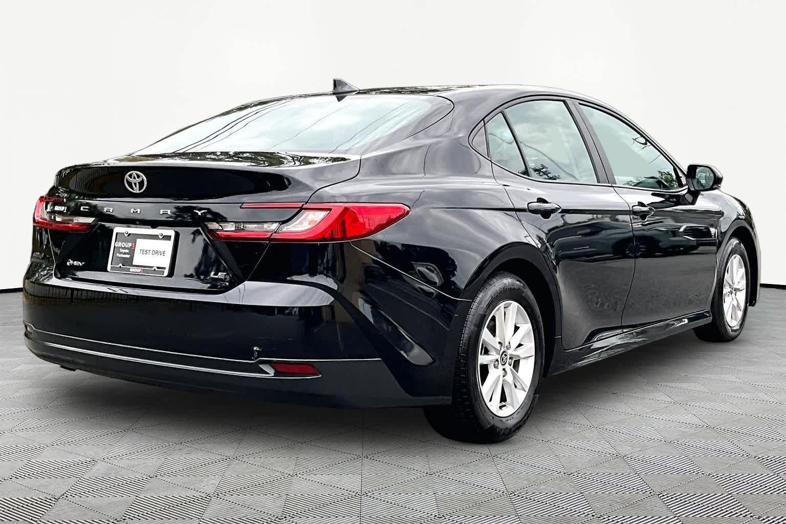 Used 2025 Midnight Black Metallic Toyota LE image 12