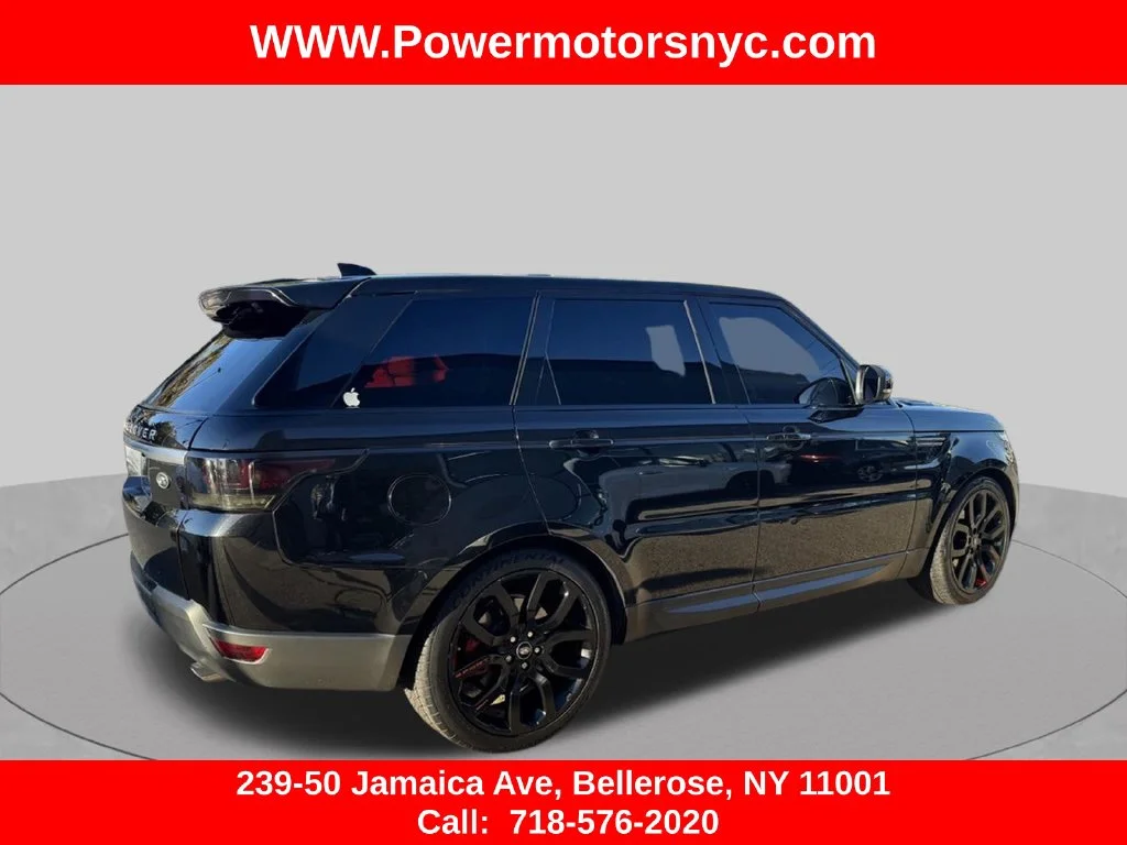 Used 2017 Black Land Rover 3.0L V6 Supercharged SE image 8