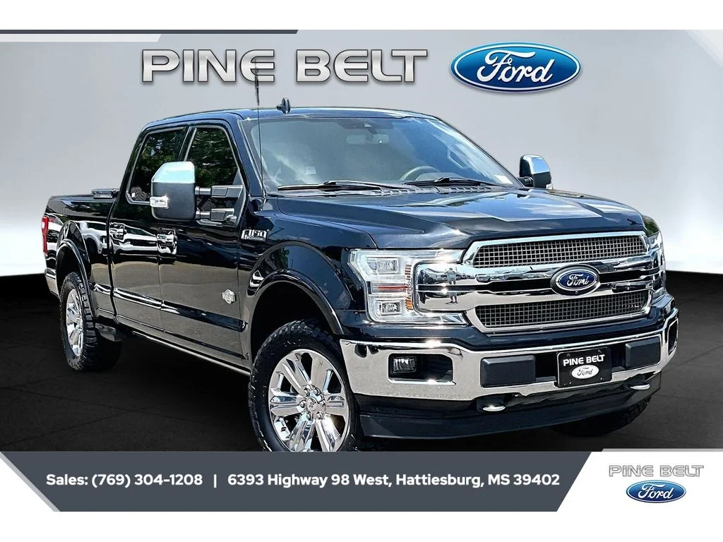 Used 2019 Agate Black Metallic Ford King Ranch image 1