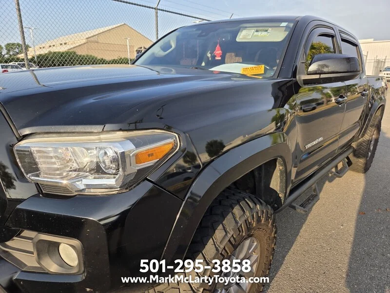 Used 2018 BLACK TOYOTA SR5 DOUBLE CAB 5