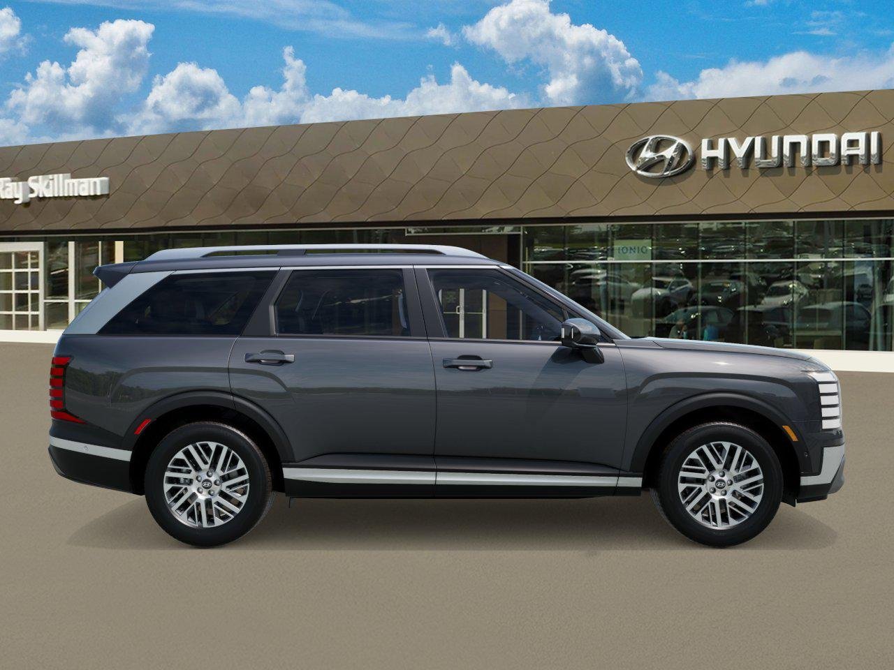 New 2027 Ecotronic Gray Pearl Hyundai SEL Premium 7P image 7