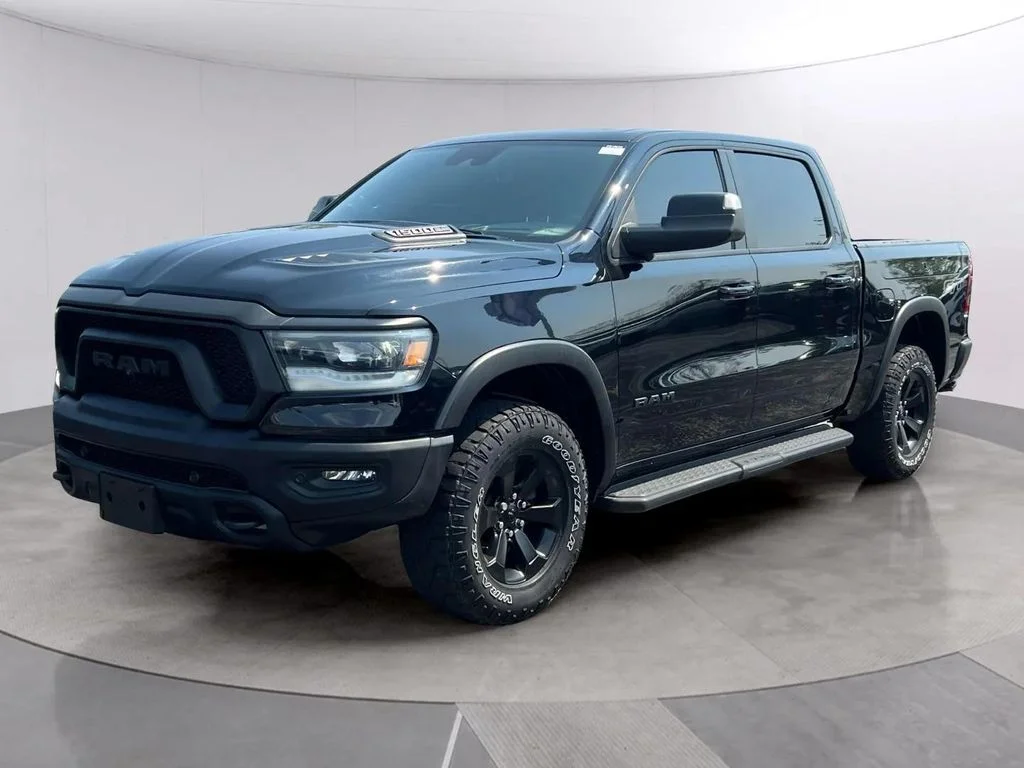 Used 2023 Diamond Black Crystal Pearlcoat Ram Rebel image 2