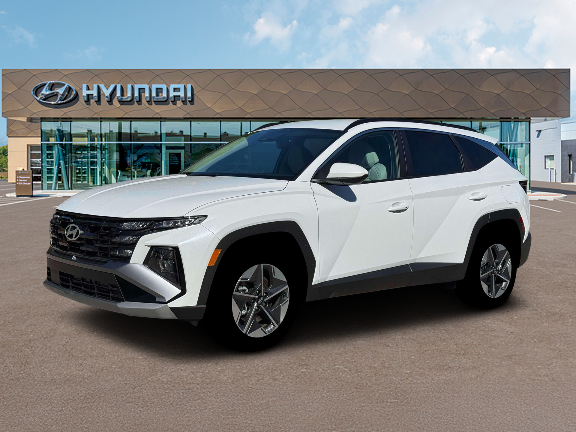 New 2026 White Hyundai SEL AWD image 2