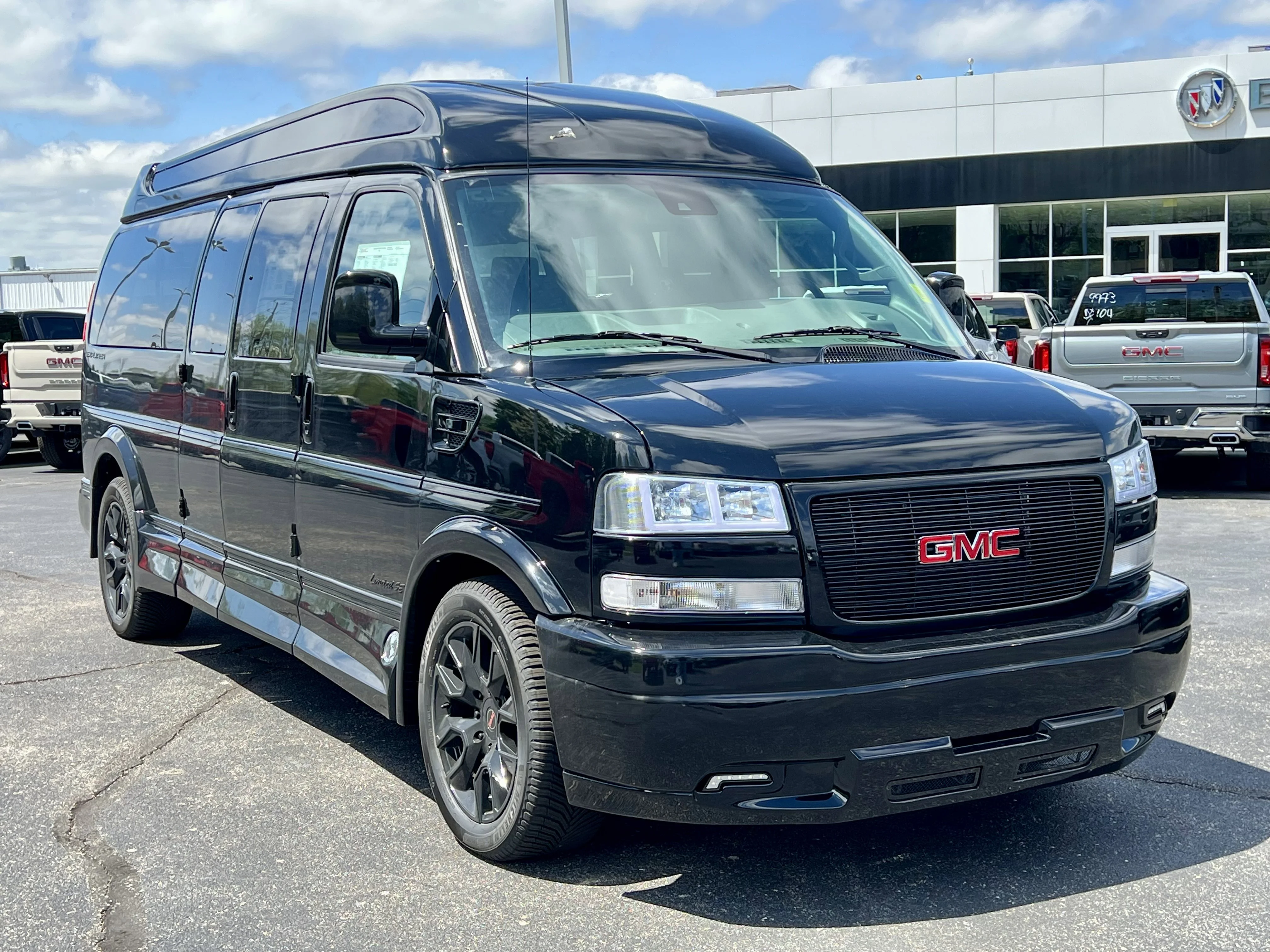 Onyx Black 2026 GMC Savana Cargo 2500 RWD Van Rear-Wheel Drive