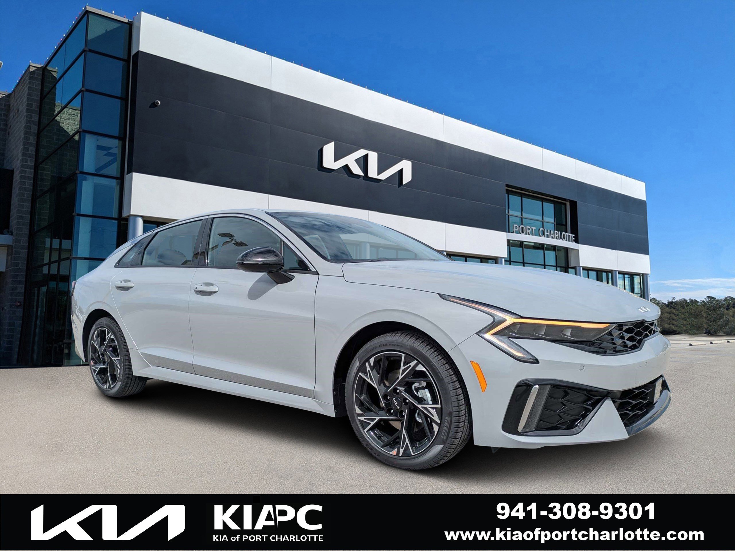 New 2026 Wolf Gray Kia GT-Line FWD image 1