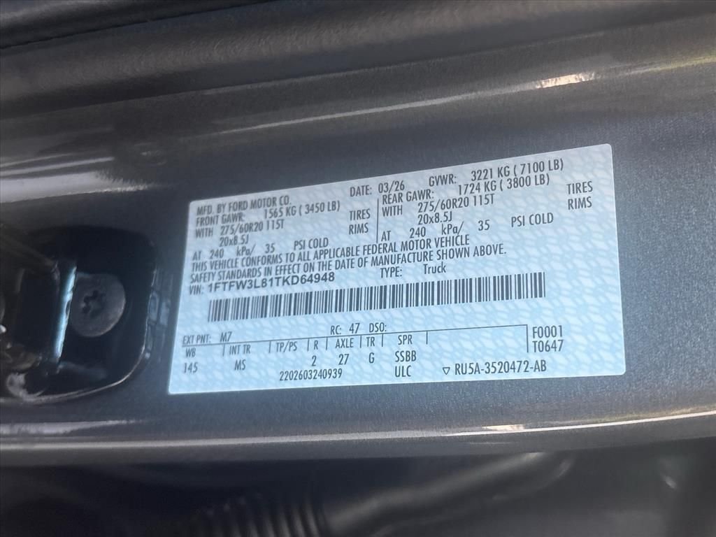 New 2026 Carbonized Gray Metallic Ford XLT image 30