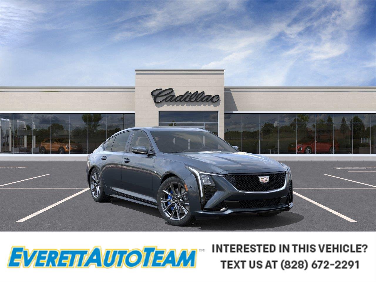 Deep Space Metallic 2026 Cadillac CT5 Sedan Rear-Wheel Drive