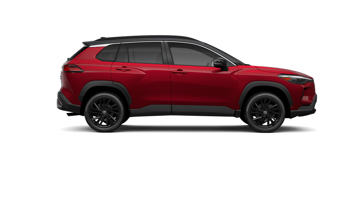 New 2026 Soul Red Crystal  with Jet Black roof Toyota Hybrid XSE image 12