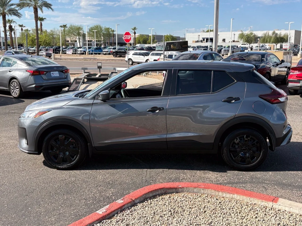 Used 2025 Gun Metallic Nissan S image 2