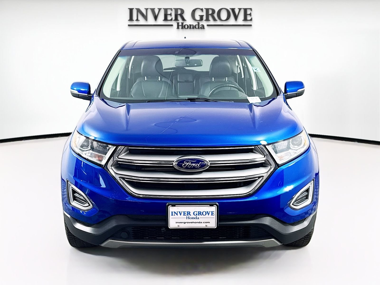 Used 2018 Lightning Blue Metallic Ford Titanium image 2