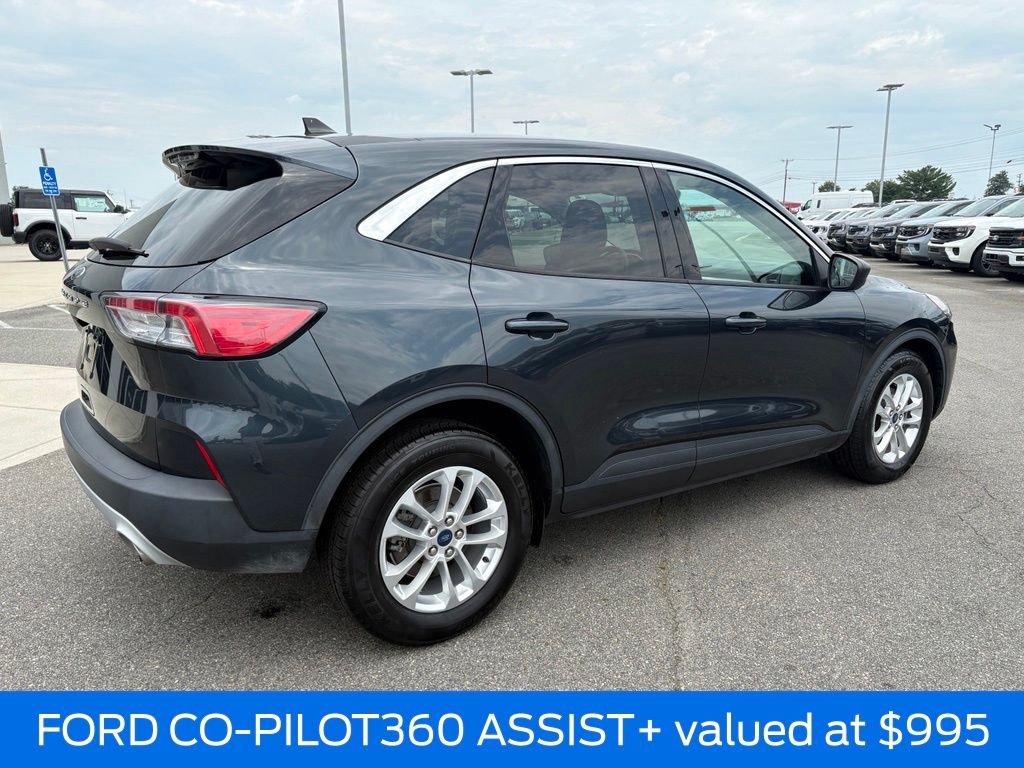 Certified Used 2022 Stone Blue Metallic Ford SE image 4