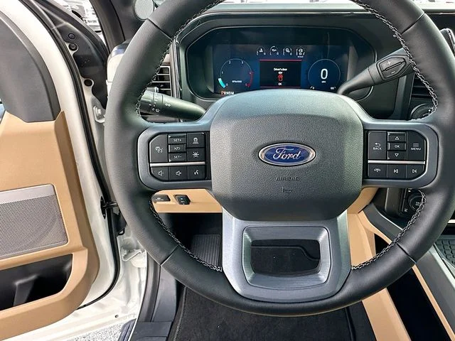 New 2026 White Metallic Ford Lariat image 7