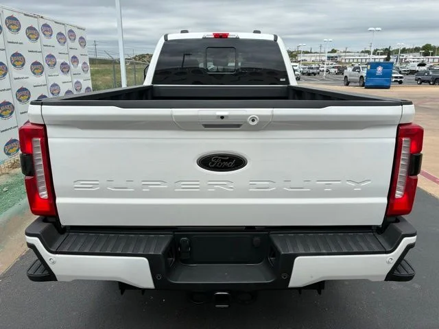 New 2026 Star White Metallic Tri-Coat Ford Lariat image 5