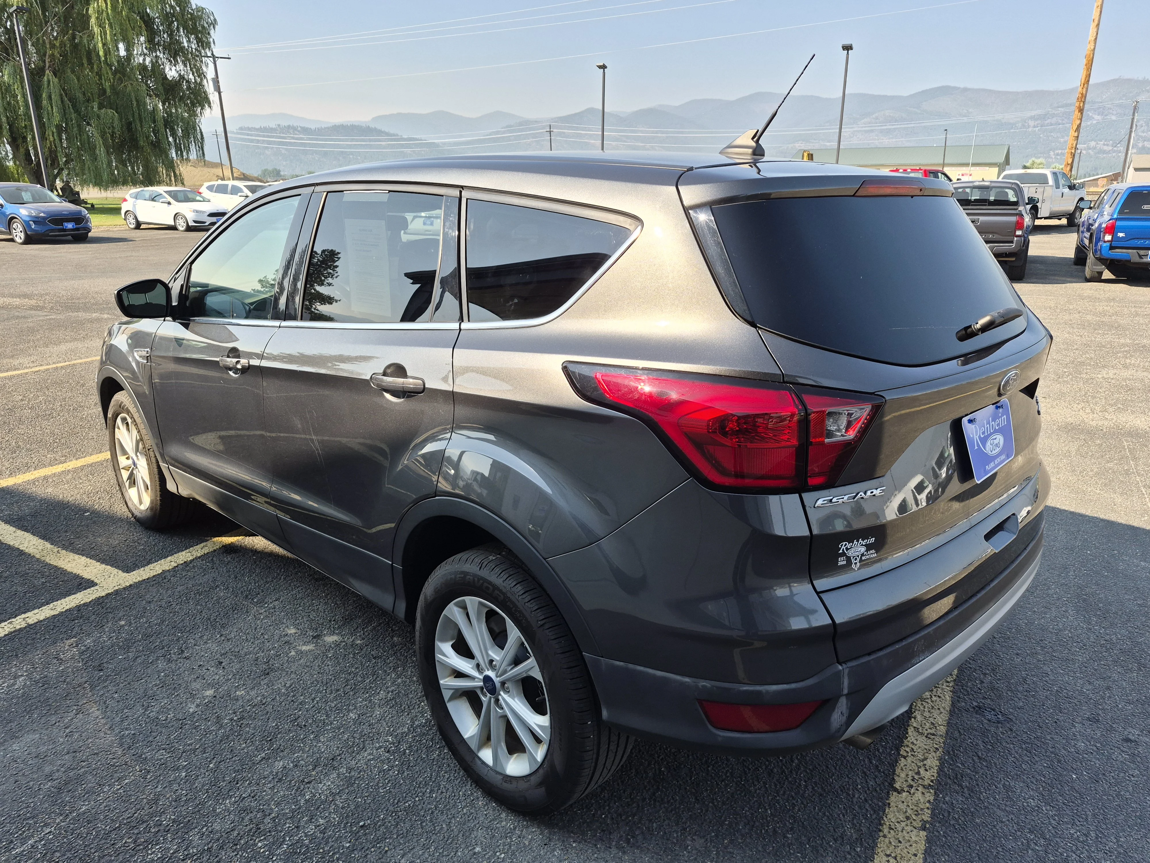 Used 2019 Dark Gray Ford SE image 14